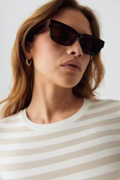 Gina Tricot classic sunglasses Beige Best