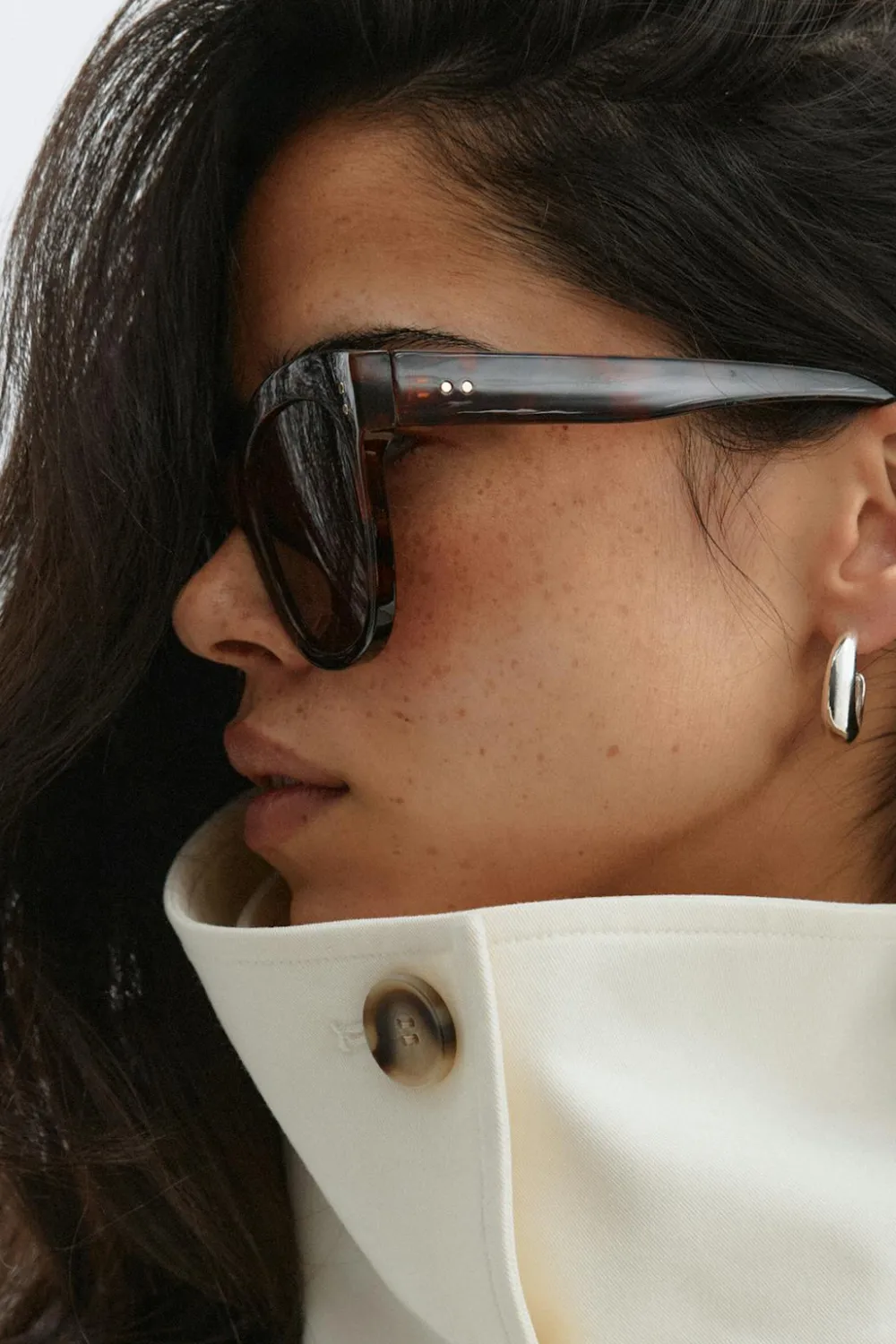 Gina Tricot Classic sunglasses Beige Sale