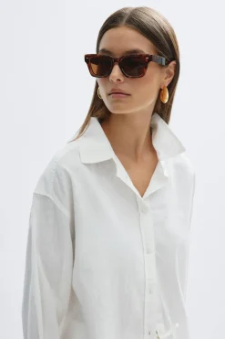 Gina Tricot Classic sunglasses Beige