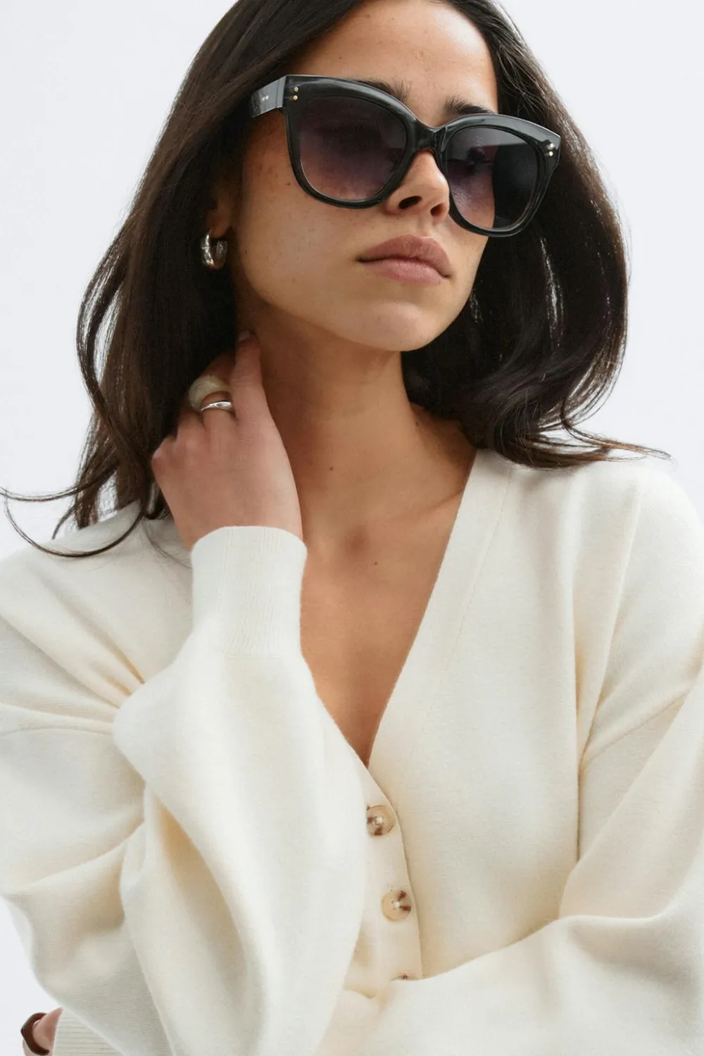 Gina Tricot Classic sunglasses Svart Outlet