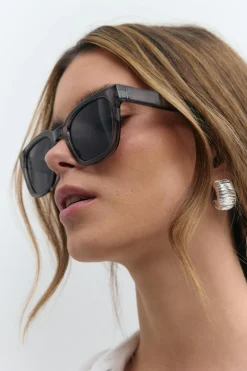 Gina Tricot Clear sunglasses Svart New