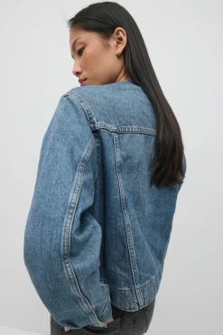 Gina Tricot Coare deni jacket Blå Best