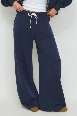 Gina Tricot Cofy ow weatpant Blå Outlet