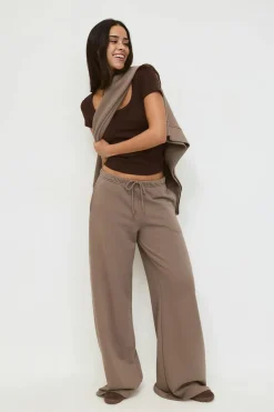 Gina Tricot Cofy ow weatpant Beige Hot