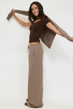 Gina Tricot Cofy ow weatpant Beige Hot