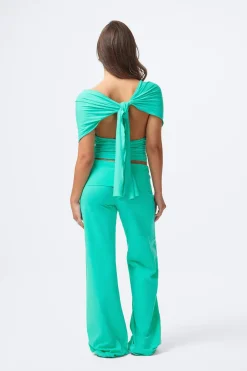 Gina Tricot 14+ cora baggy yoga pant Blå Discount