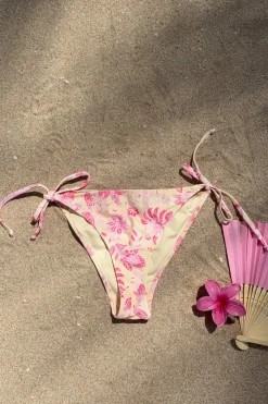Gina Tricot 14+ cora cheeky bikini botto Rosa New