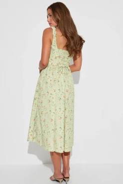 Gina Tricot Corset dress Grønn Best