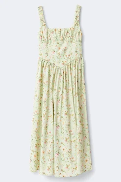 Gina Tricot Corset dress Grønn Best