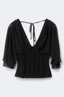 Gina Tricot Coret top Svart Best