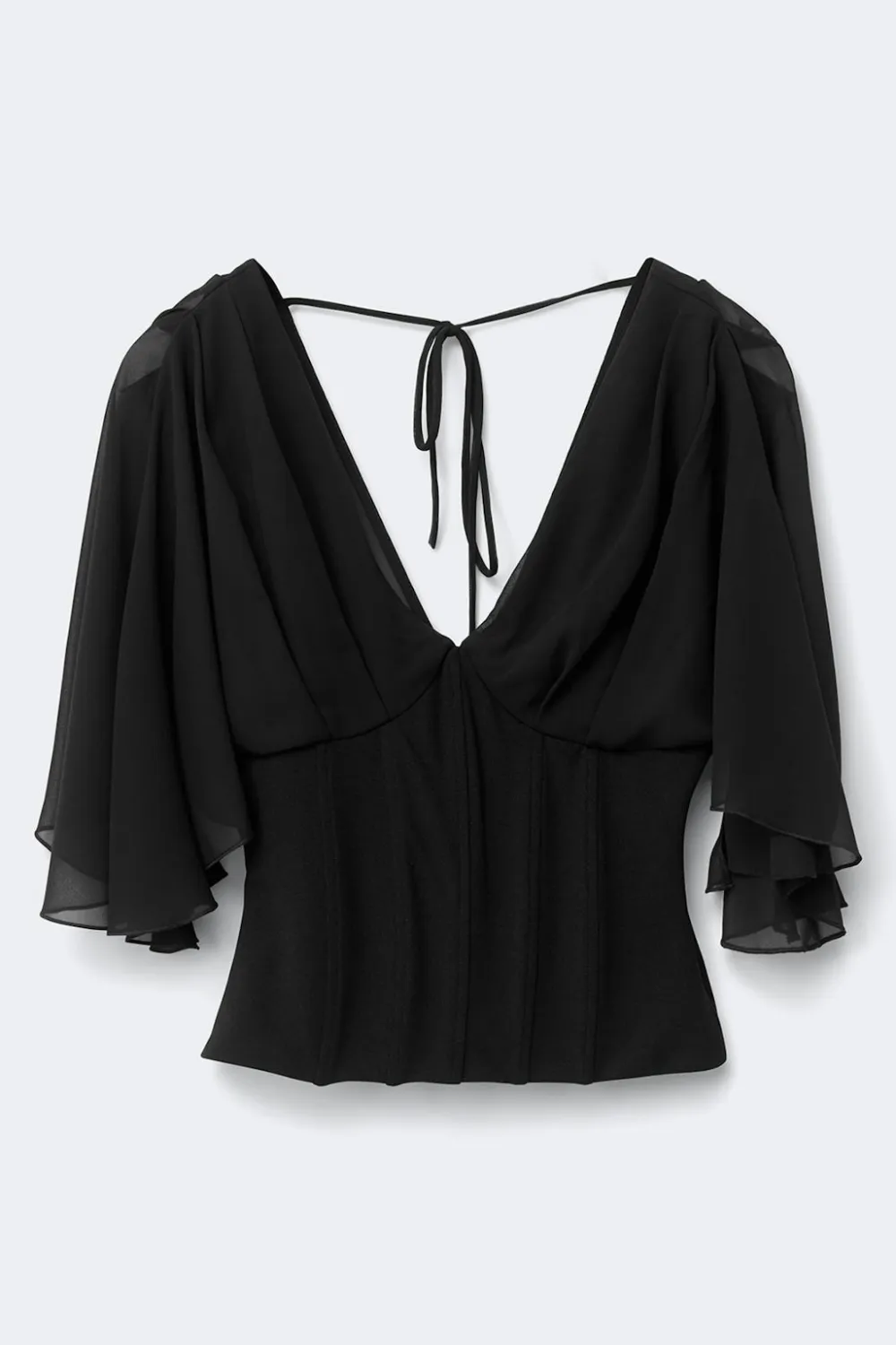Gina Tricot Coret top Svart Best