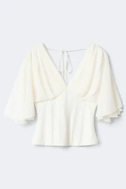 Gina Tricot Coret top Hvit