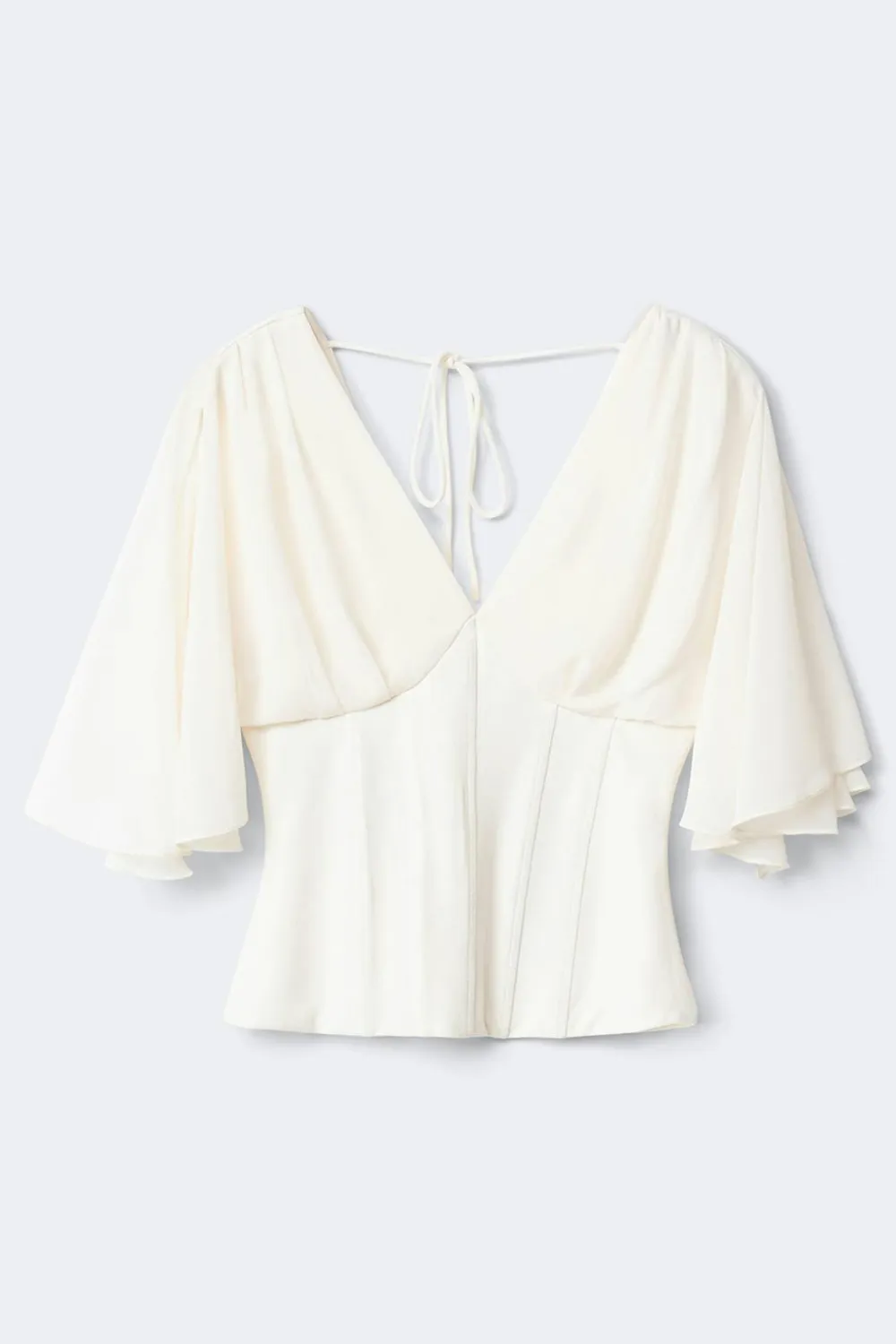 Gina Tricot Coret top Hvit