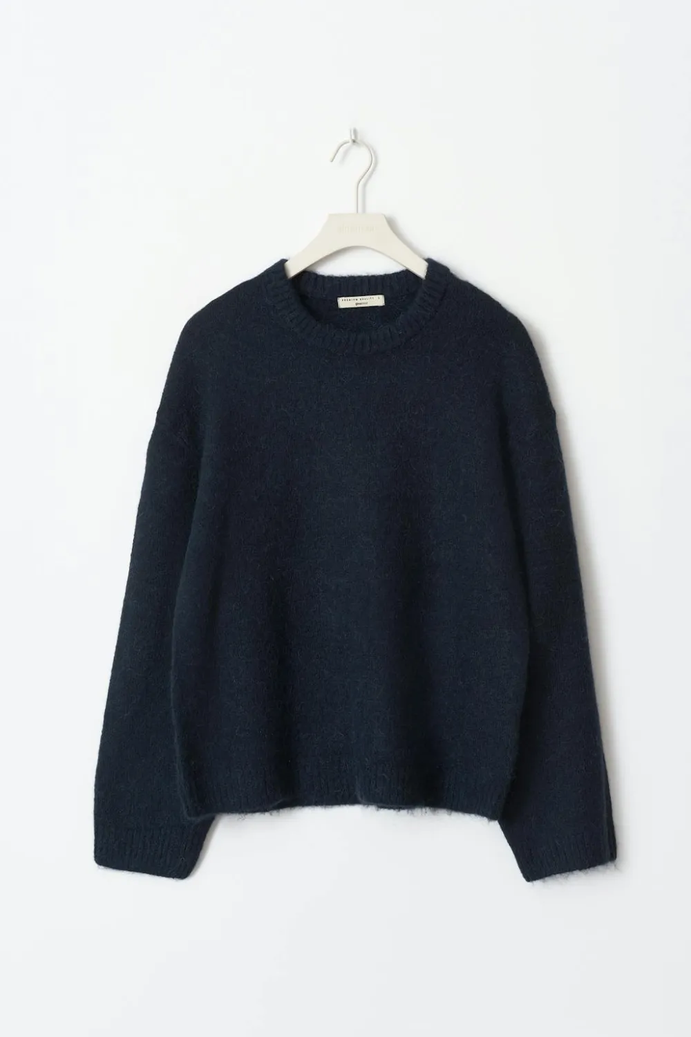 Gina Tricot Crew neck knitted weater Blå Clearance