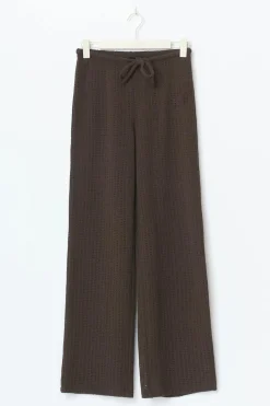 Gina Tricot Crochet trouer Brun Best