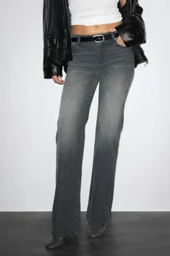 Gina Tricot Crush straight jeans Svart Best