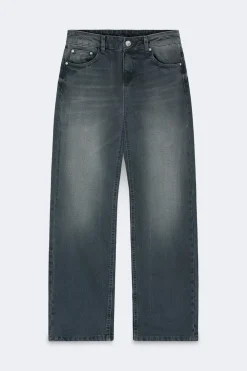 Gina Tricot Crush straight jeans Svart Best