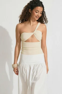Gina Tricot Cutout wiuit Hvit Sale
