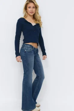 Gina Tricot 14+ deowow fare jean Blå Outlet