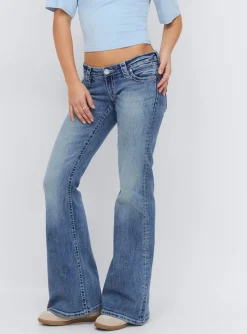Gina Tricot 14+ deowow jean curve Blå Best