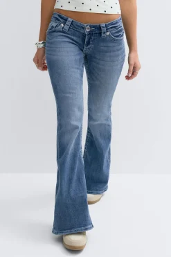 Gina Tricot 14+ deowow jean petite Blå Sale
