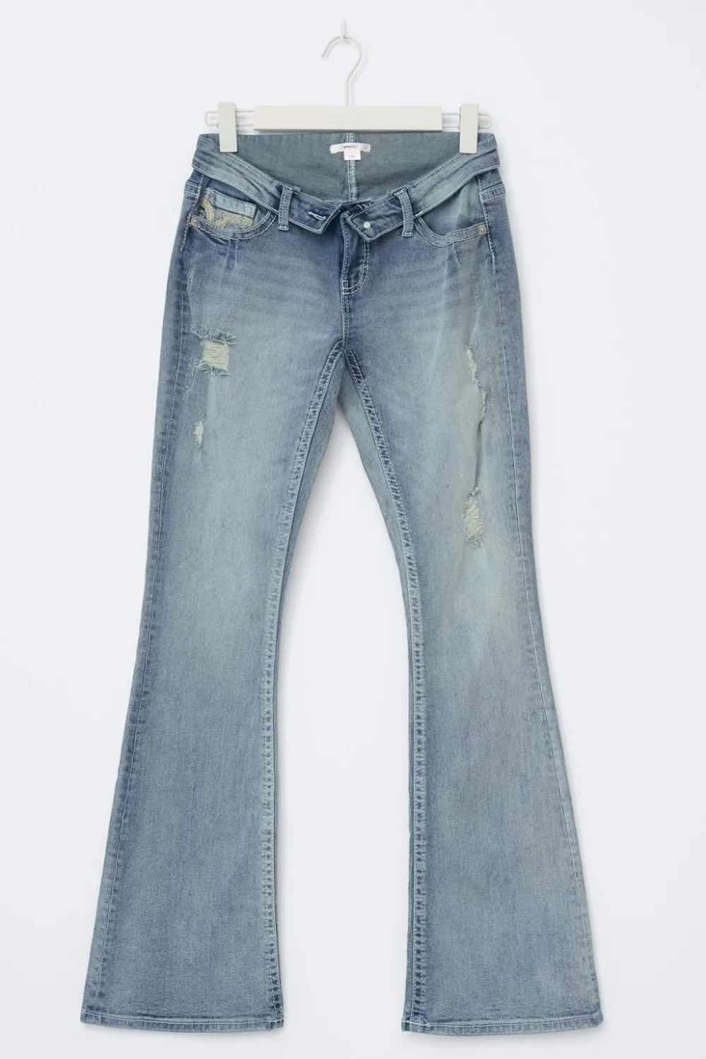 Gina Tricot 14+ deuu fare jean curve Blå Hot