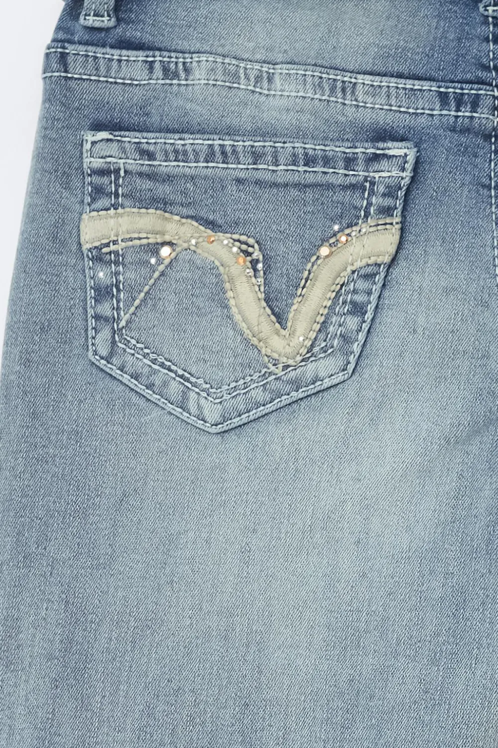 Gina Tricot 14+ deuu fare jean curve Blå Hot