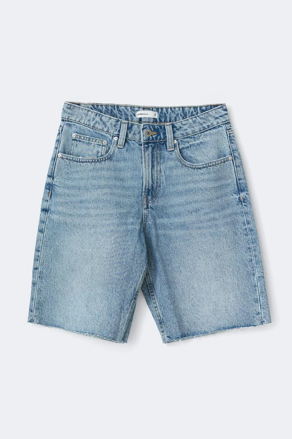 Gina Tricot Denim jorts Blå
