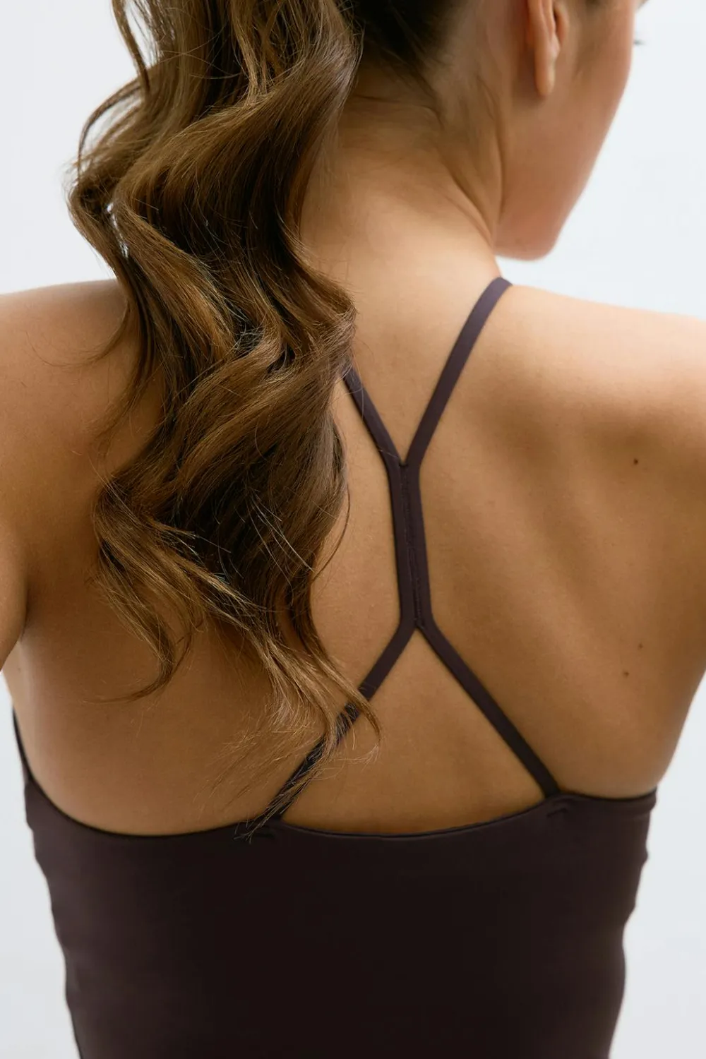 Gina Tricot Detaied back yoga inget Rød Sale