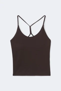 Gina Tricot Detaied back yoga inget Rød Sale