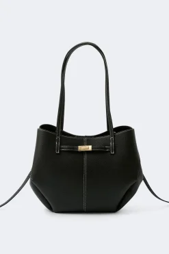 Gina Tricot Detail midi bag Svart Hot