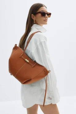 Gina Tricot Detail midi bag Beige Discount