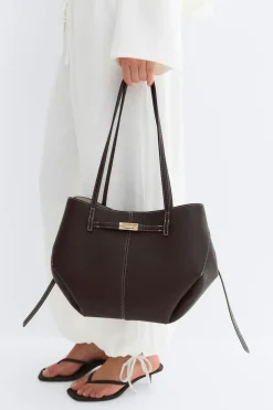 Gina Tricot Detail midi bag Brun Hot