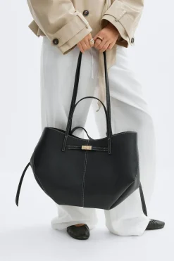 Gina Tricot Detail strap tote bag Svart New