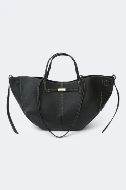 Gina Tricot Detail strap tote bag Svart New