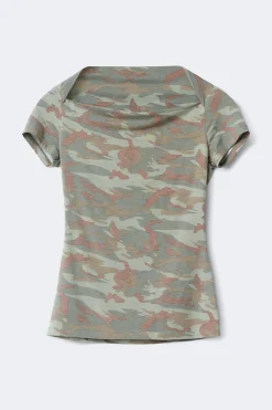 Gina Tricot 14+ detai top Grønn Outlet