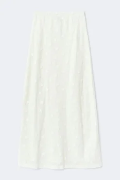 Gina Tricot 3d fora axi kirt Hvit New
