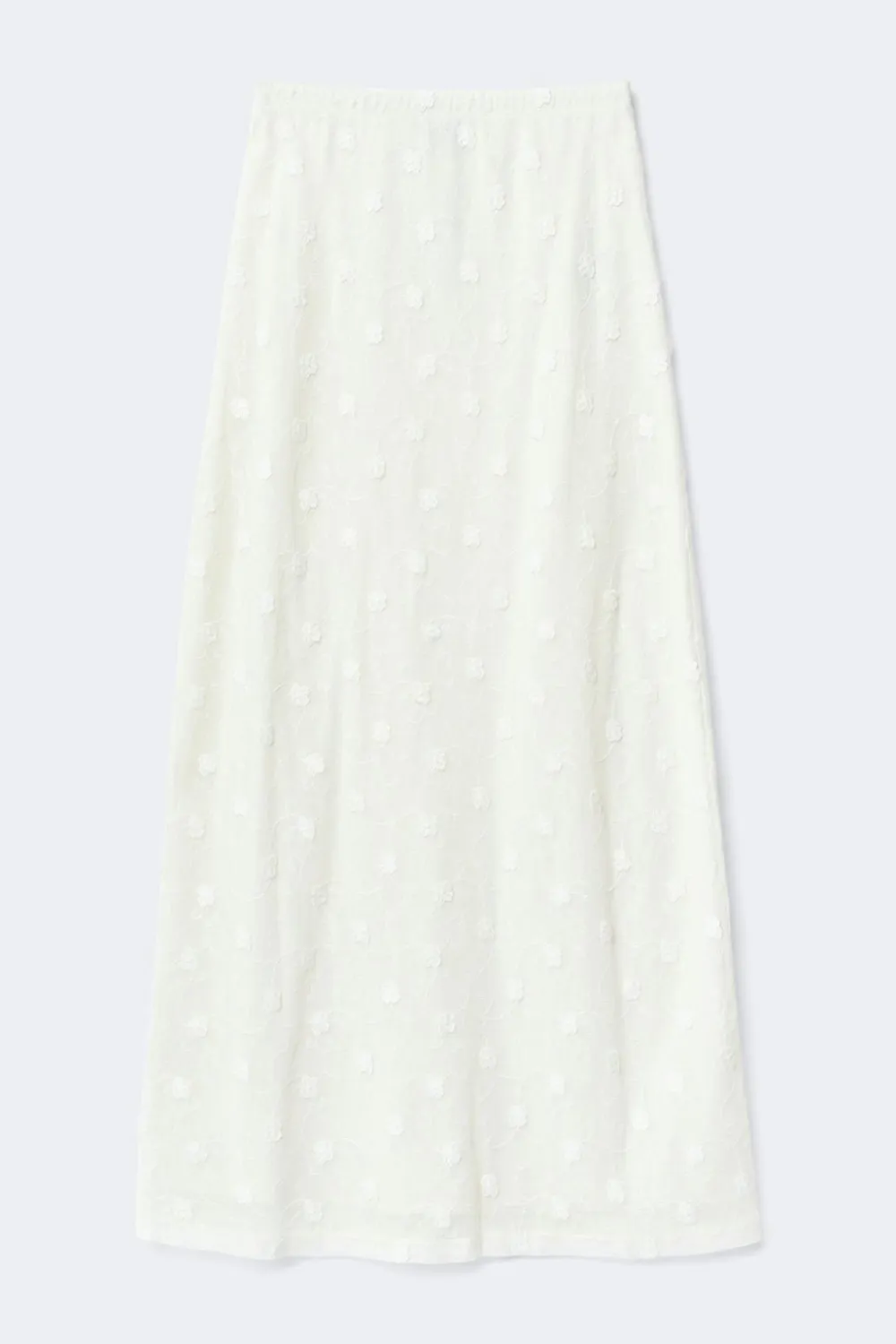 Gina Tricot 3d fora axi kirt Hvit New