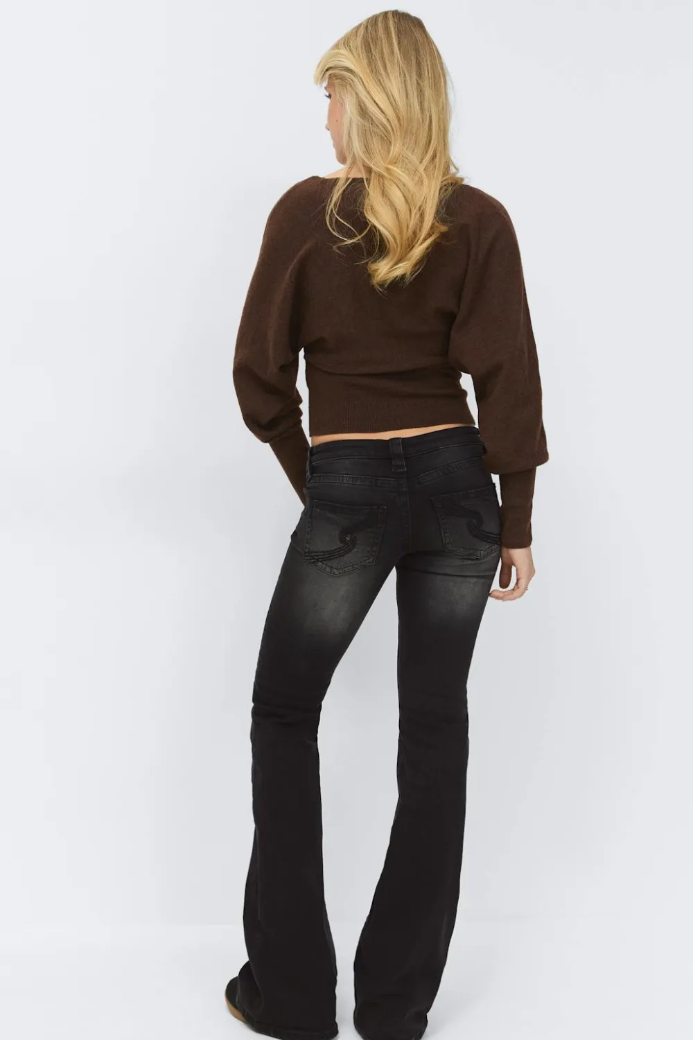 Gina Tricot 14+ dixie utra ow jean Svart Outlet
