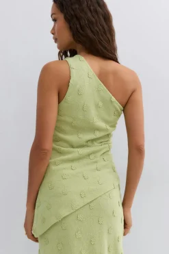 Gina Tricot 3d one houder top Grønn New