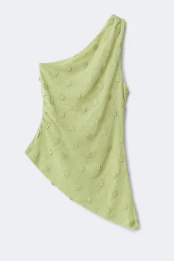 Gina Tricot 3d one houder top Grønn New