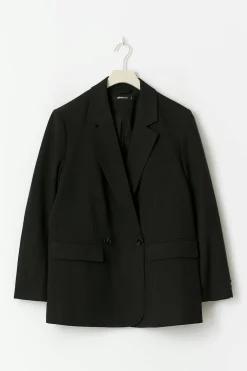 Gina Tricot Doube breated bazer Svart Discount