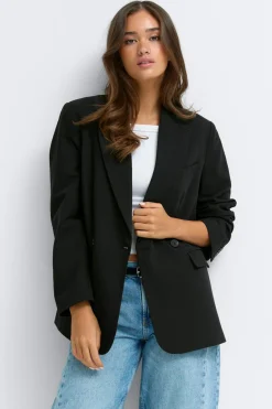 Gina Tricot Doube breated bazer Svart New