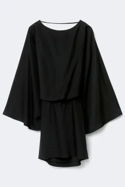 Gina Tricot Draped back mini dress Svart Best