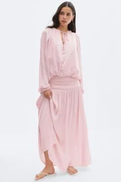 Gina Tricot Drapy top Rosa Hot