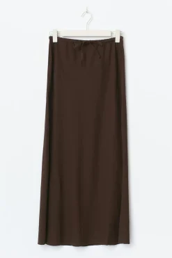 Gina Tricot Drawtring axi kirt Beige Online