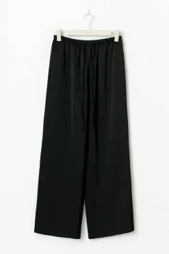 Gina Tricot Drawtring atin trouer Svart Online