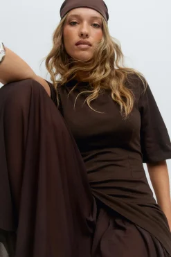 Gina Tricot Drop he dre Brun Online