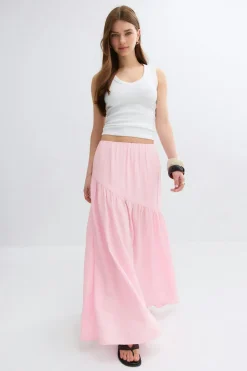 Gina Tricot Dropped wait kirt Rosa Online