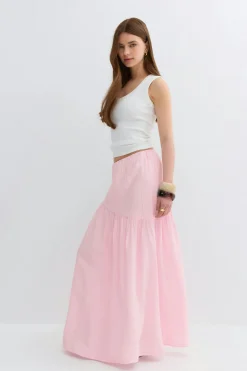 Gina Tricot Dropped wait kirt Rosa Online